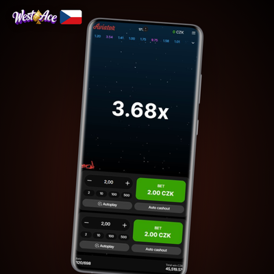 Funkce dual bet v Aviator Westace Casino – dva sázkové kupóny v jednom kole