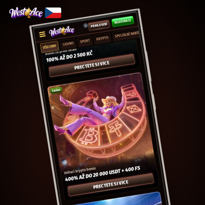 Reload bonus Westace Casino – 70 volných zatočení každý pracovní den
