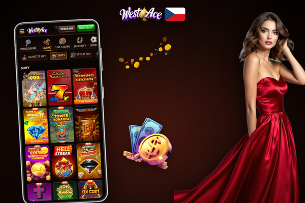 Rychlé výběry přes e-peněženky a kryptoměny potvrzené v mobilu ve Westace Casino
