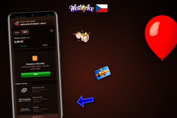 VIP úrovně Westace Casino s vyšším limitem výběru a přednostním zpracováním výplat